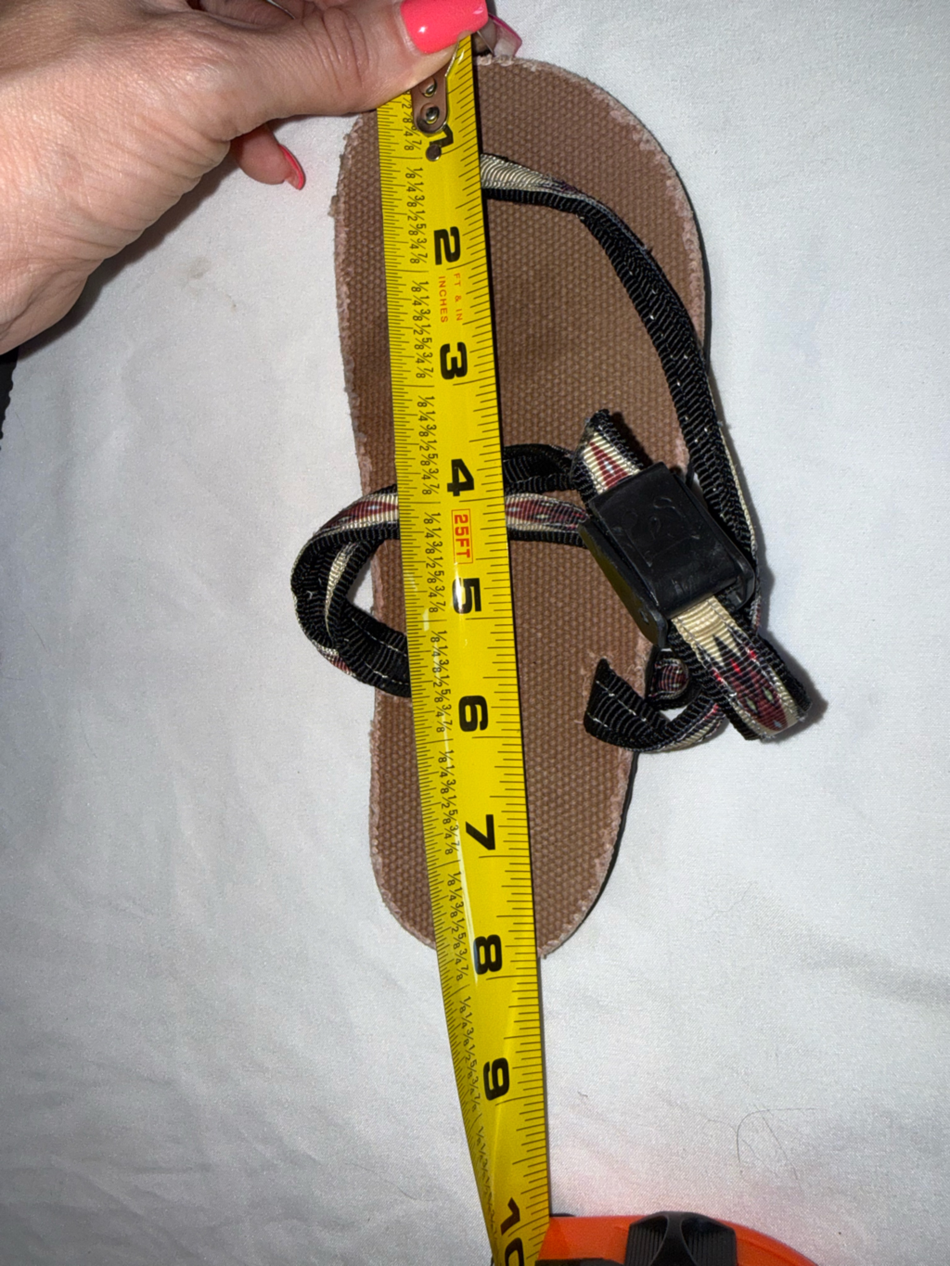 Kids Brown Sandals With Patterned Straps — image 3 of 3